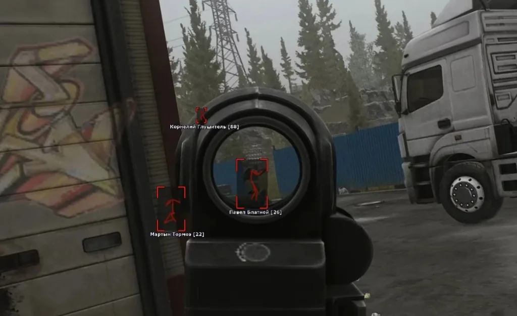 Wallhack outlines for PMCs and Scavs